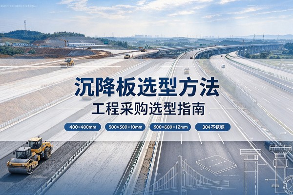 博山沉降板选择方法