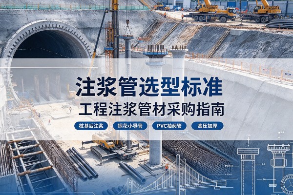 博山注浆管选型标准
